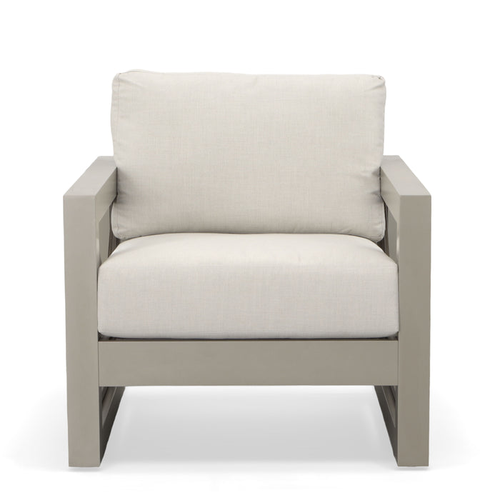 Dalilah - Patio Arm Chair - Gray - JaxCo Furniture