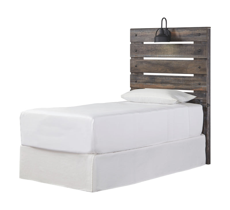 Drystan - Youth Panel Headboard With Bed Frame - JaxCo Furniture