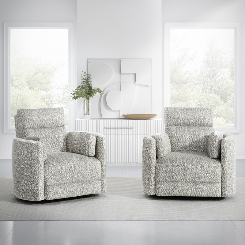Radius - Power Swivel Glider Recliner (Set of 2) - JaxCo Furniture