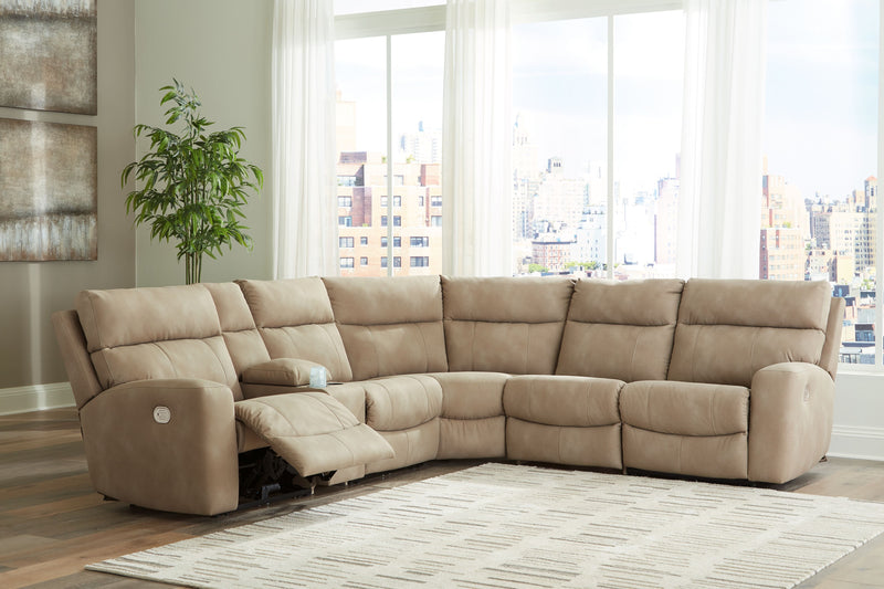 Next-gen Durapella - Power Reclinering Sectional Set - JaxCo Furniture
