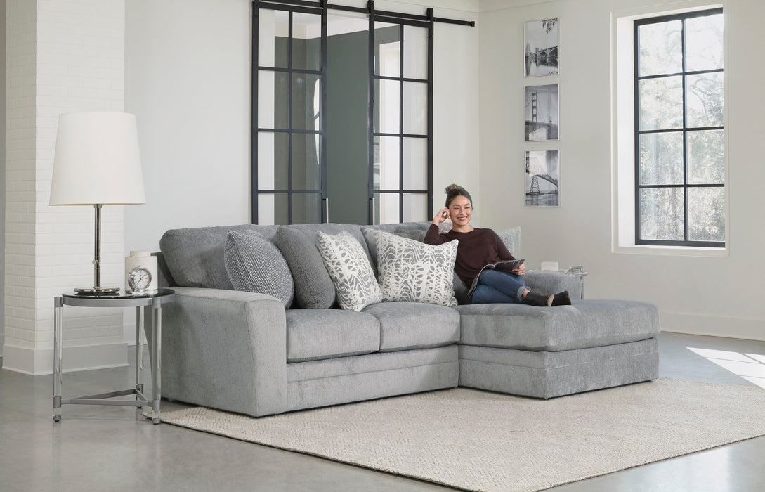 Glacier - 2 Piece Sofa Chaise - JaxCo Furniture