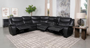Sycamore - Upholstered Power Reclining Sectional Sofa - JaxCo Furniture