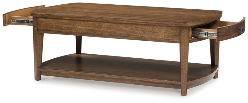 Burkbyer - Rectangular Table - JaxCo Furniture