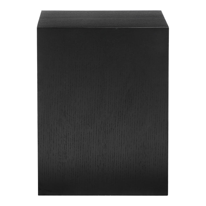 Zio - Sidetable - Black Oak - JaxCo Furniture