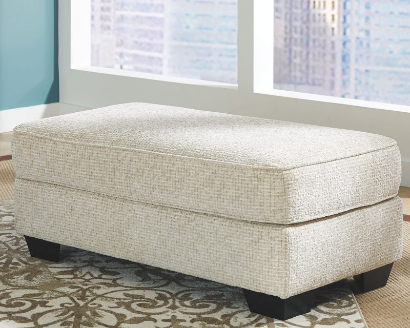 Monaghan - Sandstone - Ottoman - JaxCo Furniture