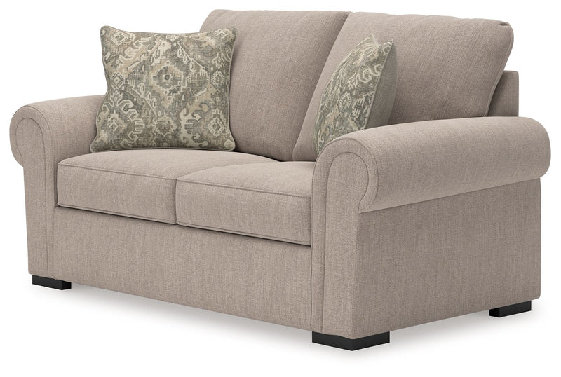 Sararose - Heather - Loveseat - JaxCo Furniture