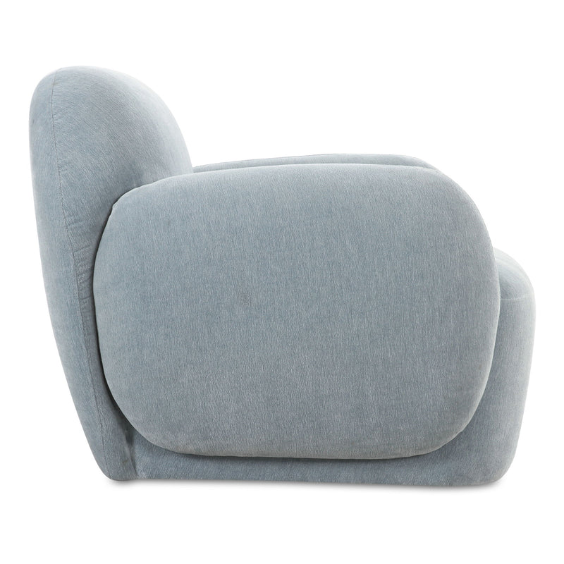 Hazel - Lounge Chair - Light Blue - JaxCo Furniture