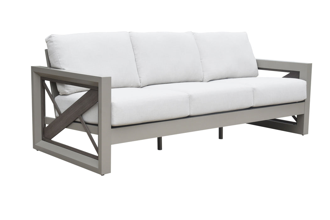 Dalilah - Patio Sofa - Gray - JaxCo Furniture