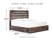 Drystan - Panel Bed - JaxCo Furniture