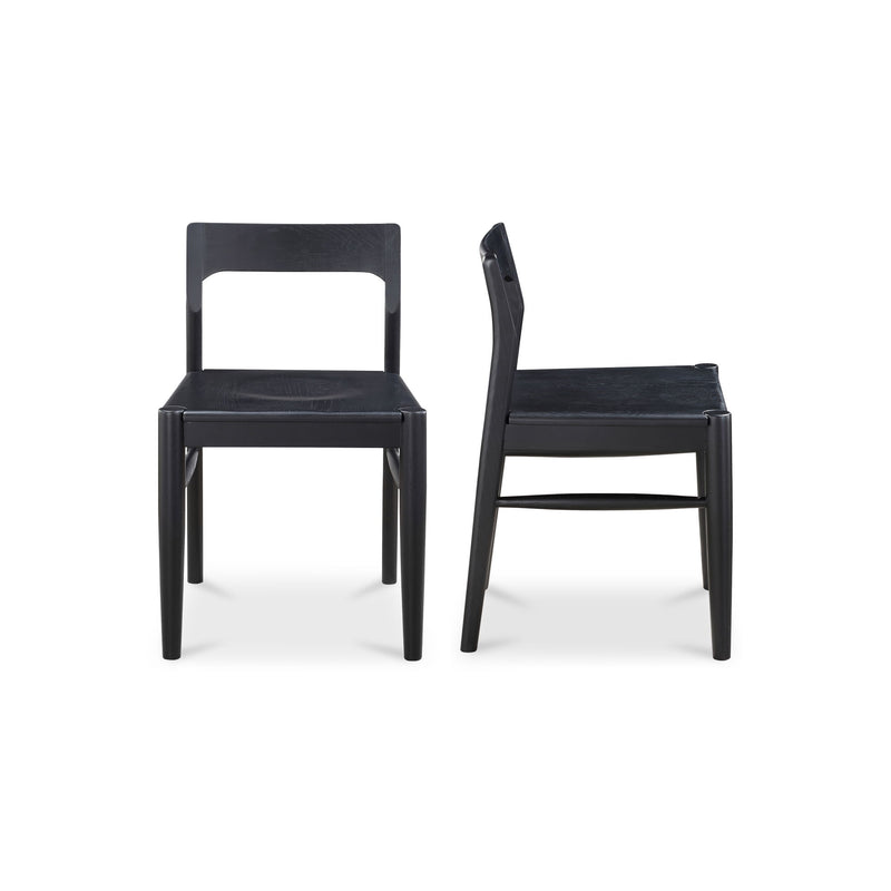 Owing - Dining Chair Chair (Set of 2) - Black - JaxCo Furniture