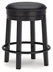 Valebeck - Upholstered Swivel Stool - JaxCo Furniture