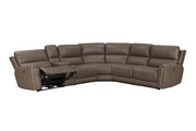 Hancock - Zero Gravity Power Reclining Sectional With Power Adjustable Headrests - JaxCo Furniture