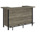 Bellemore - Freestanding Home Bar Wine Cabinet - Gray Driftwood - JaxCo Furniture