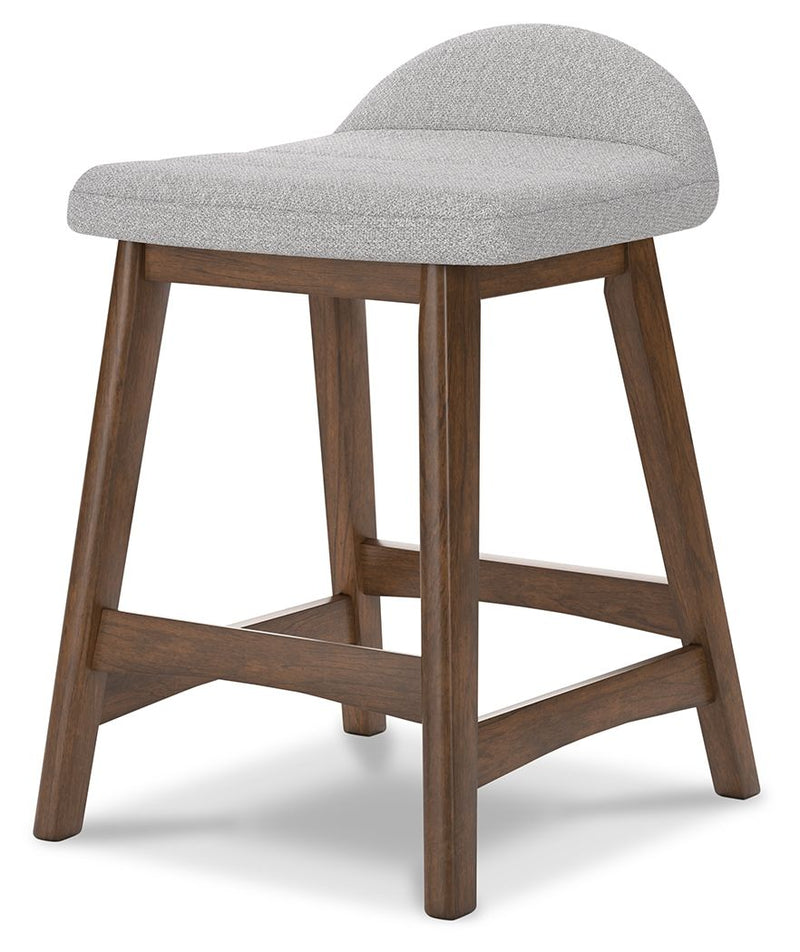 Lyncott - Upholstered Barstool (Set of 2) - JaxCo Furniture