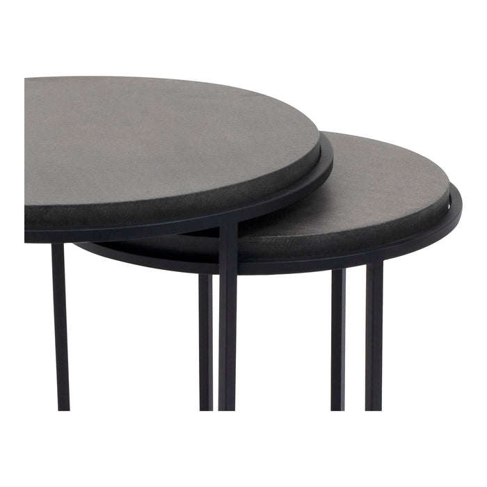 Roost - Nesting Tables (Set of 2) - Black - JaxCo Furniture