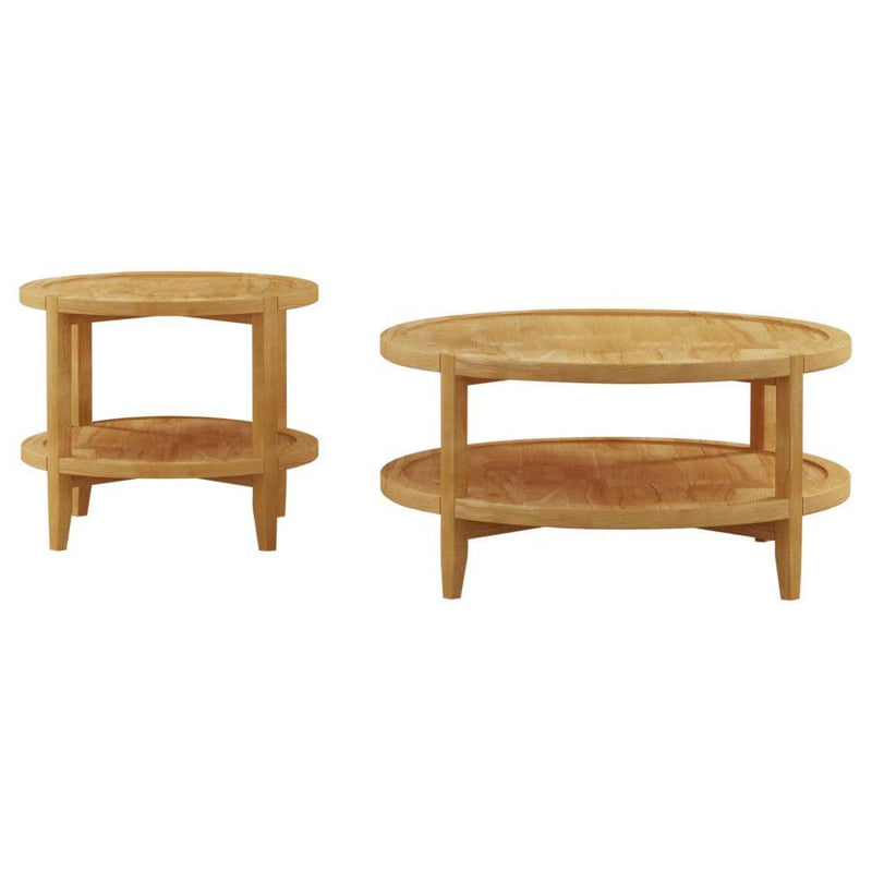 Camillo - Round Coffee And End Table Set - JaxCo Furniture