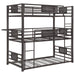 Rogen - Triple Bunk Bed - JaxCo Furniture