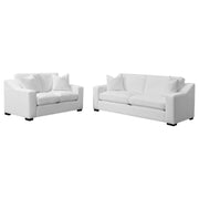 Ashlyn - Upholstered Sloped Arm Sofa Set - JaxCo Furniture
