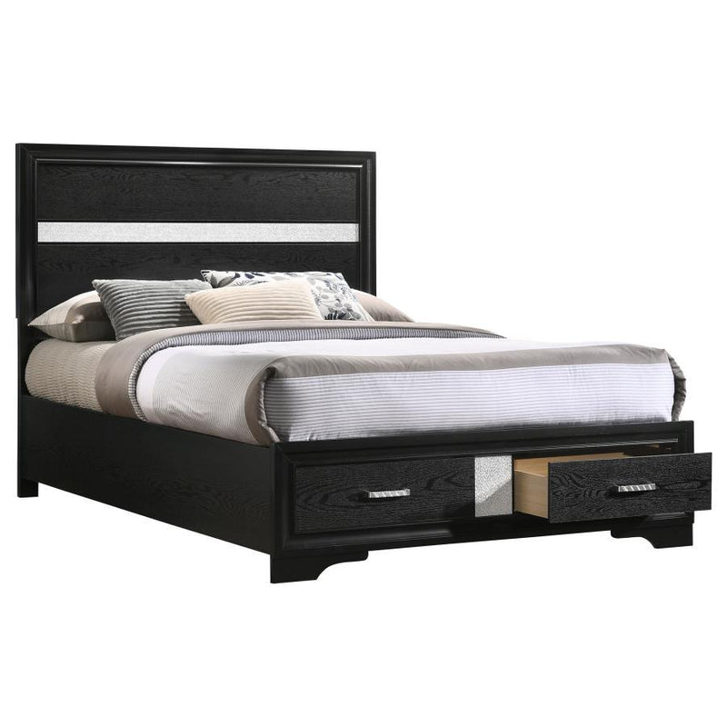 Miranda - Wood Storage Panel Bed - JaxCo Furniture