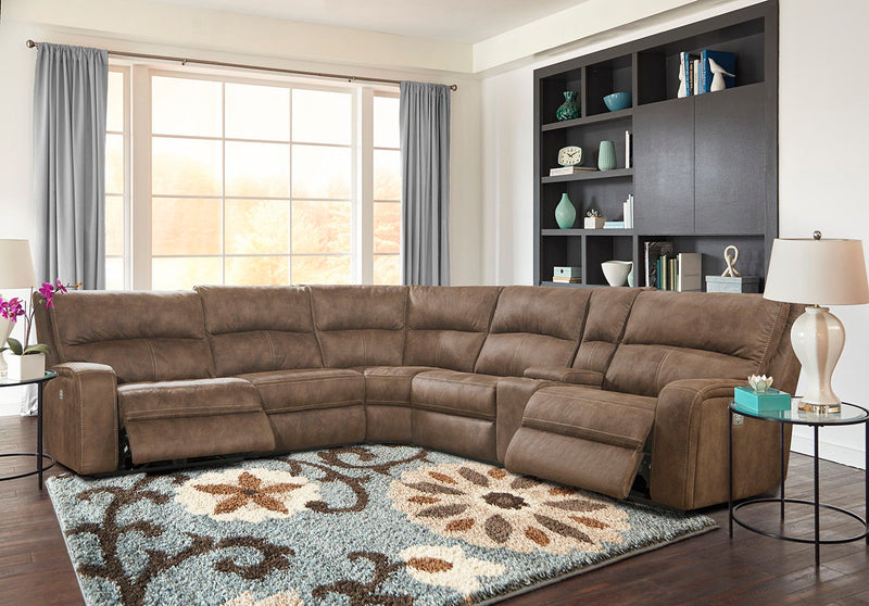 Polaris - Modular Power Reclining Sectional - JaxCo Furniture
