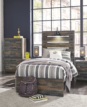 Drystan - Panel Bed - JaxCo Furniture