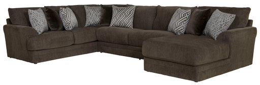 Galaxy - 3 Piece Sectional, Comfort Coil Seating And 9 Included Accent Pillows - JaxCo Furniture