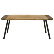 Maverick - Solid Wood Dining Table - Natural Mango - JaxCo Furniture