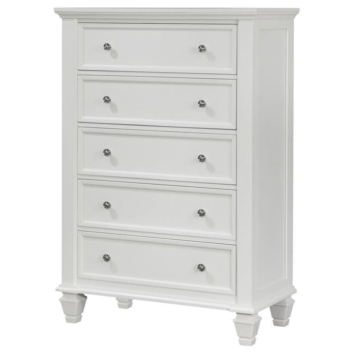 Sandy Beach - 5-drawer Chest - JaxCo Furniture