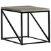 Birdie - Square Engineered Wood End Table - Sonoma Gray - JaxCo Furniture