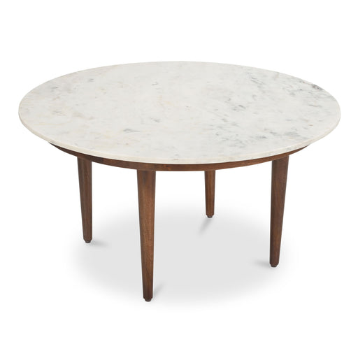 Lark - Coffee Table - White / Mango Brown - JaxCo Furniture