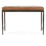 Malo - 28" Leather Bench - JaxCo Furniture