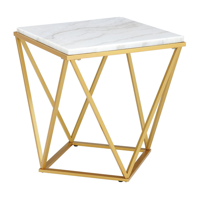 Riko - Square End Table - JaxCo Furniture