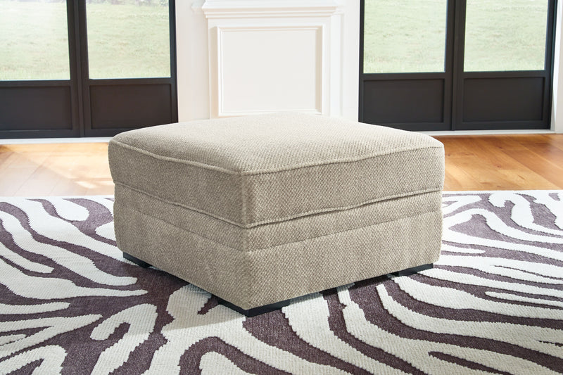 Calnita - Sisal - Ottoman With Storage - JaxCo Furniture