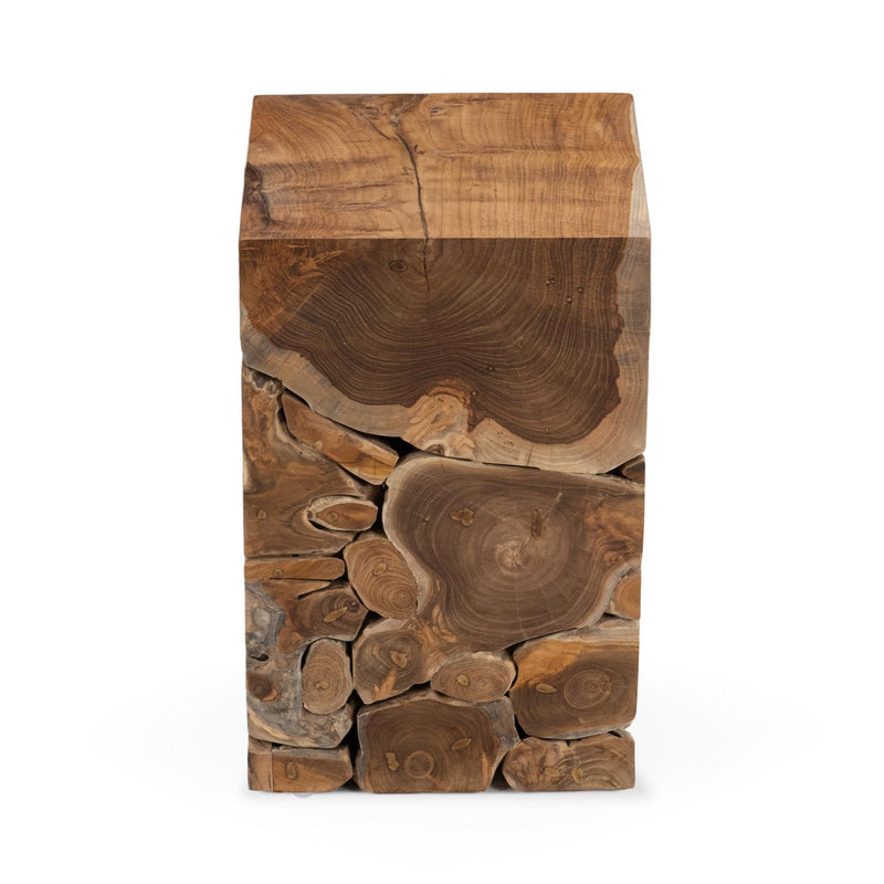 Rhea - Accent Table - Natural - JaxCo Furniture