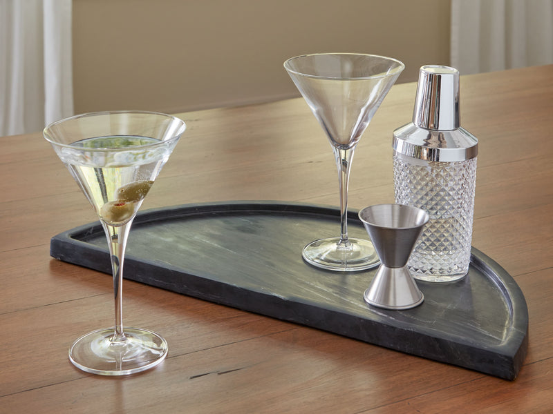 Cortsen - Black - Tray - JaxCo Furniture