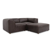 Form - Nook Modular Sectional - Espresso Brown - JaxCo Furniture