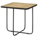 Elyna - Square Stone Top Accent Side Table - Beige - JaxCo Furniture