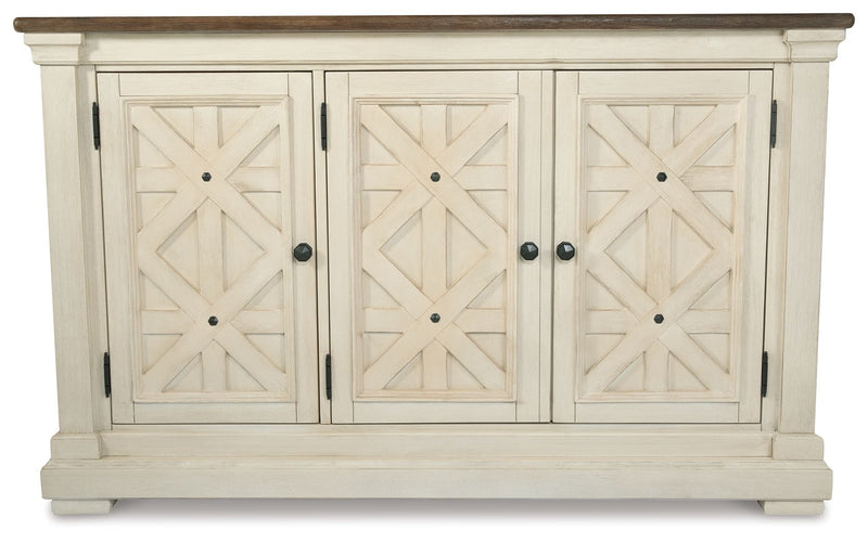 Bolanburg - Beige - Dining Room Server - JaxCo Furniture