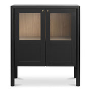 Hannah - Display Cabinet - Black - JaxCo Furniture