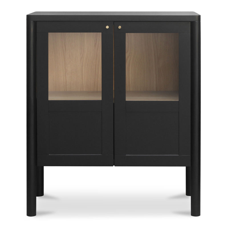 Hannah - Display Cabinet - Black - JaxCo Furniture