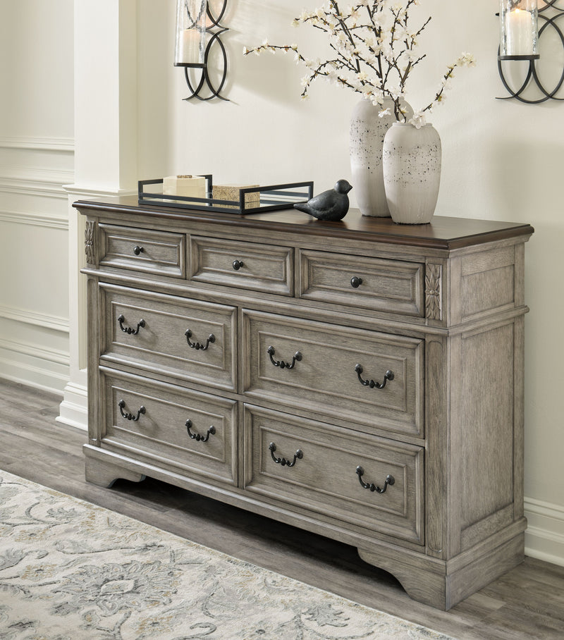 Lodenbay - Antique Gray - Dresser - JaxCo Furniture
