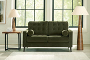 Reveon Lakes - Olive - Loveseat - JaxCo Furniture