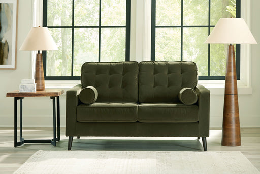 Reveon Lakes - Olive - Loveseat - JaxCo Furniture