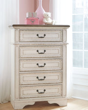 Realyn - Chipped White - Chest - JaxCo Furniture