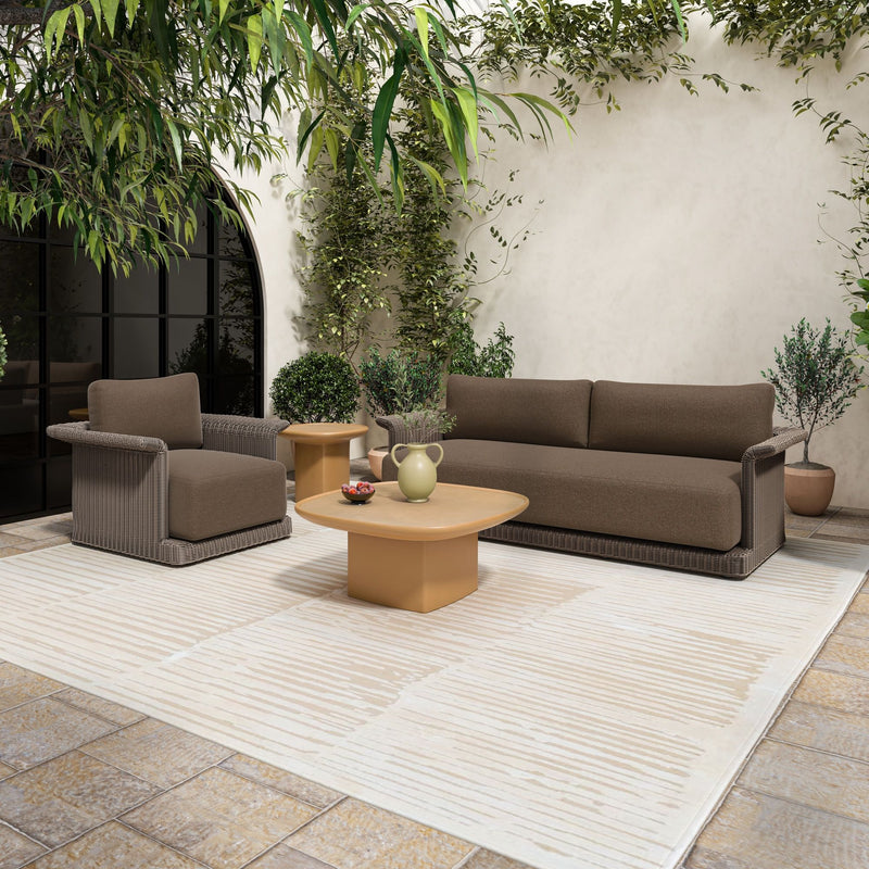 Manon - Outdoor Side Table - Deep Yellow - JaxCo Furniture