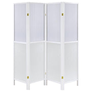Mattison - 4-Panel Room Divider Folding Shoji Screen - JaxCo Furniture