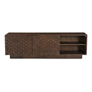 Easton - Media Cabinet - Brown - JaxCo Furniture