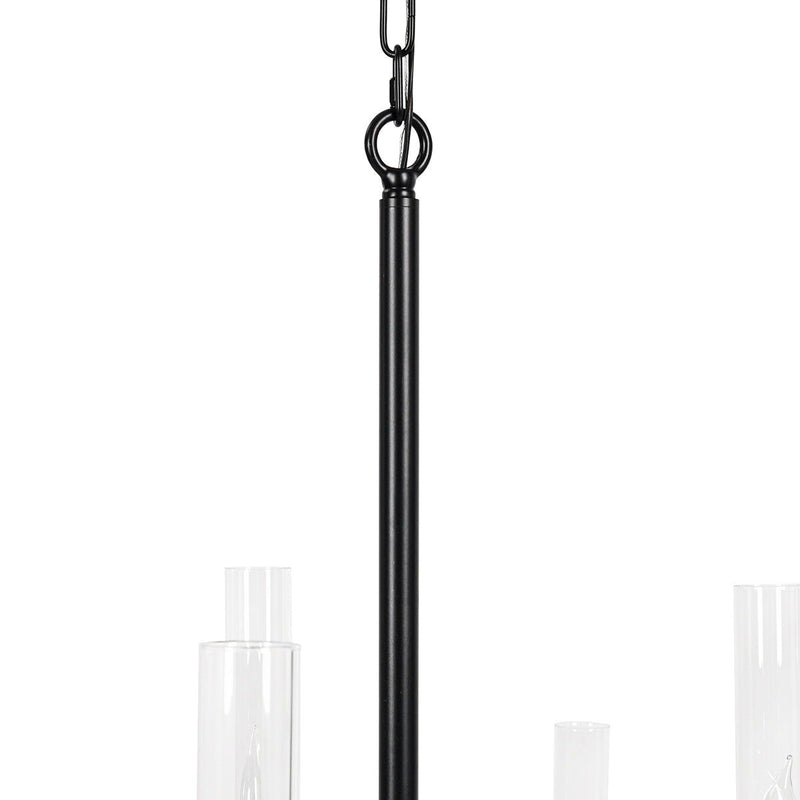 Madeline - Chandelier - Matte Black - JaxCo Furniture