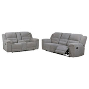Gilson - Chenille Upholstered Sofa Set - JaxCo Furniture
