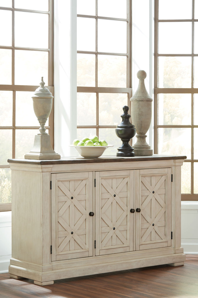 Bolanburg - Beige - Dining Room Server - JaxCo Furniture